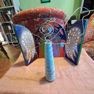 Angyal (35 cm) - otthon & életmód - dekoráció - dekoratív figurák és szobrok - Meska.hu