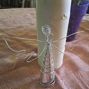 Angyal (16 cm) - otthon & életmód - dekoráció - dekoratív figurák és szobrok - Meska.hu