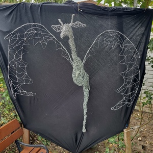 Óriás repülő sárkány - Meska.hu