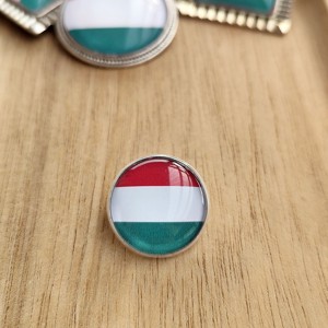 Nemzetiszínű kitűző, kokárda, Ékszer, Kitűző és Bross, Kitűző, , MESKA