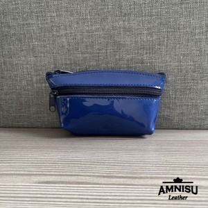 Sötétkék lakk kettő cipzáras kulcstartó B6009, Táska & Tok, Kulcstartó & Táskadísz, Kulcstartó, , MESKA