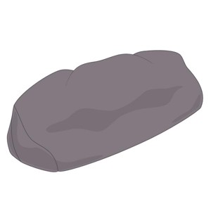 Szürke Relax Babzsák Kanapé Huzat, , , MESKA