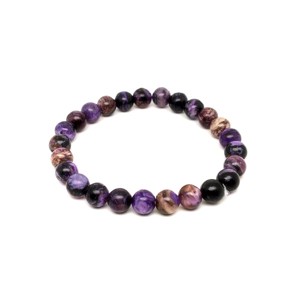 Csaroit golyó karkötő 8-9mm, Ékszer, Karkötő, Ásványkarkötő, , MESKA