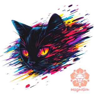 Pixel macska v3 férfi póló - ruha & divat - férfi ruha - póló - Meska.hu