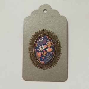 Virágos bross - ékszer - kitűző és bross - kitűző - Meska.hu