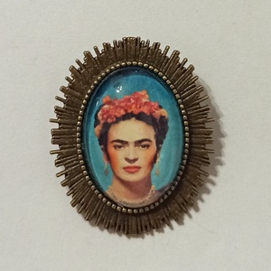 Frida Kahlo bross - Meska.hu