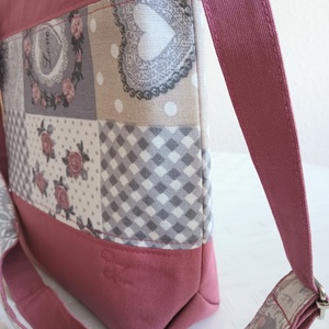 Beautiful vászon crossbody  - táska & tok - kézitáska & válltáska - vállon átvethető táska - Meska.hu