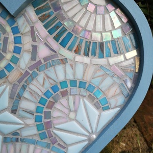 Téli álom mozaik tálca/fali dekor - otthon & életmód - dekoráció - fali és függő dekoráció - falra akasztható dekor - Meska.hu