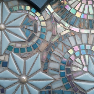 Téli álom mozaik tálca/fali dekor - otthon & életmód - dekoráció - fali és függő dekoráció - falra akasztható dekor - Meska.hu