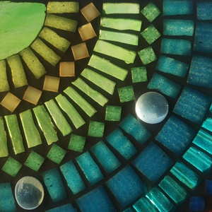 Színterápiás fényfogó ablakkép - otthon & életmód - dekoráció - kép & falikép - üvegkép - Meska.hu