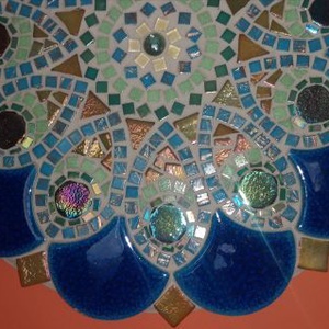 Lélekmadár-mozaik mandala - otthon & életmód - dekoráció - kép & falikép - mozaik kép - Meska.hu