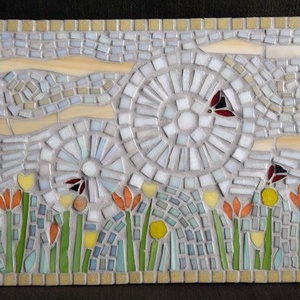 Katicák-mozaik kép, Otthon & Életmód, Dekoráció, Kép & Falikép, Mozaik kép, Mozaik, MESKA