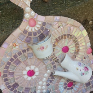 Vintage 3D konyhai mozaikkép - otthon & életmód - dekoráció - kép & falikép - mozaik kép - Meska.hu