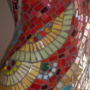 A Táncosnő-mozaik torzó - otthon & életmód - dekoráció - dísztárgy - Meska.hu