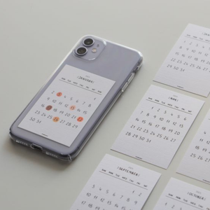 Nyomtatható Mini Naptár Telefontokba - otthon & életmód - papír, írószer - naptár & tervező - Meska.hu