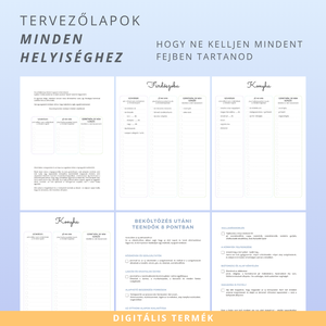 Új otthon berendezése � tervező és döntési segédlet - otthon & életmód - papír, írószer - naptár & tervező - Meska.hu