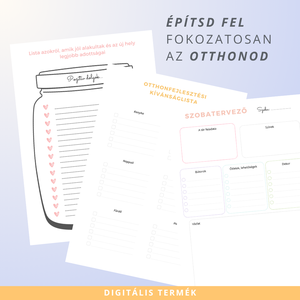 Új otthon berendezése � tervező és döntési segédlet - otthon & életmód - papír, írószer - naptár & tervező - Meska.hu