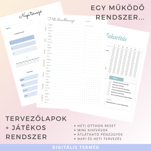 Otthon Rendszerező tervezőcsomag - otthon & életmód - papír, írószer - naptár & tervező - Meska.hu