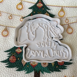 Merry grincsmas sütiforma sütikiszúró - Meska.hu