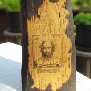 Kézműves Harry Potter Sirious Black tábla dísz falra kerítésre fatál lakásdekoráció egyedi HP - Meska.hu