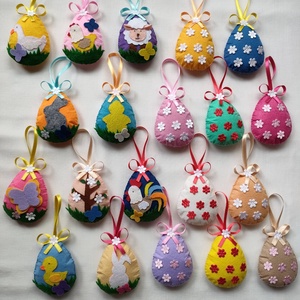 Húsvéti tojás szett 2., Otthon & Életmód, Dekoráció, Fali és függő dekoráció, Függődísz, Varrás, MESKA