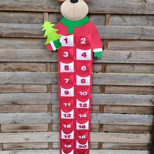 Rénszarvasos adventi naptár  - Meska.hu