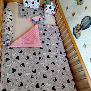 Minnie egeres baba ágynemű szett, Otthon & Életmód, Babaszoba, gyerekszoba, Baba ágynemű, Varrás, MESKA