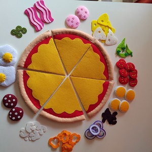 Filc pizza - játék & sport - szerepjáték - Meska.hu