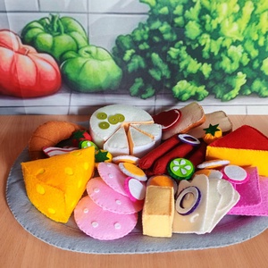 Sajttál I. - játék & sport - gyerekkonyha - játék ételek - Meska.hu