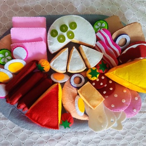 Sajttál II., Játék & Sport, Gyerekkonyha, Játék ételek, Varrás, MESKA