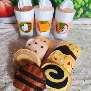 Kávé és sütemény, Játék & Sport, Gyerekkonyha, Játék ételek, Varrás, MESKA