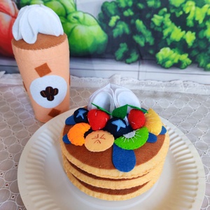 Amerikai palacsinta kávéval III., Játék & Sport, Gyerekkonyha, Játék ételek, Varrás, MESKA