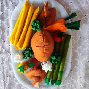 Kis grillcsirke körettel - Meska.hu