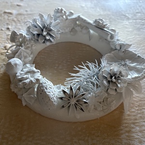 Fűszeres dekor koszorú - karácsony - karácsonyi lakásdekoráció - karácsonyi lakásdíszek - Meska.hu