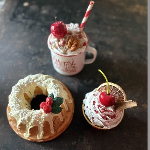 Karácsonyi édesség szett - karácsony - karácsonyi lakásdekoráció - karácsonyi lakásdíszek - Meska.hu