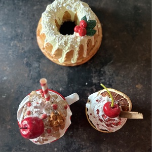 Karácsonyi édesség szett - karácsony - karácsonyi lakásdekoráció - karácsonyi lakásdíszek - Meska.hu