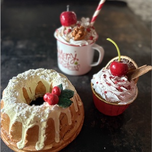 Karácsonyi édesség szett - karácsony - karácsonyi lakásdekoráció - karácsonyi lakásdíszek - Meska.hu