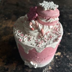 Karácsonyi torta replika - Meska.hu