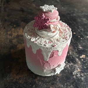 Karácsonyi torta replika - karácsony - karácsonyi lakásdekoráció - karácsonyi lakásdíszek - Meska.hu