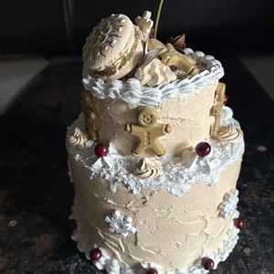 Mézis Karácsonyi torta replika - Meska.hu