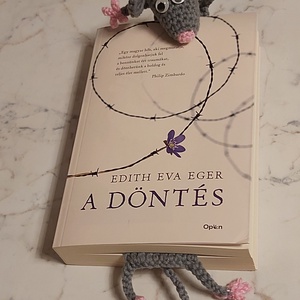 Horgolt egérke könyvjelző - könyv & zene - könyvjelző - Meska.hu