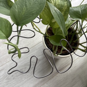 Grafit monstrea körülölelő, Otthon & Életmód, Dekoráció, Virágdísz és tartó, Virágtartó, Fémmegmunkálás, MESKA