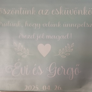 Esküvői matrica szett -pevike16 - Meska.hu
