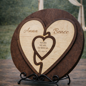 Összeérés Ceremónia Szett - Egyedi, modern szertartáselem polgári esküvőre (PSZ01) - esküvő - dekoráció - helyszíni dekor - Meska.hu