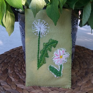 Virágos telefontok, Táska & Tok, Pénztárca & Más tok, Telefontok, Hímzés, Varrás, MESKA