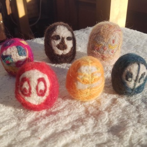 Maroknyi kabala figurák, Játék & Sport, Plüssállat & Játékfigura, Manó, Nemezelés, MESKA