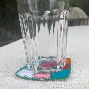 Patchwork poháralátét - otthon & életmód - dekoráció - asztal és polc dekoráció - asztaldísz - Meska.hu
