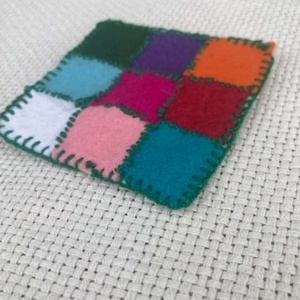 Patchwork poháralátét - otthon & életmód - dekoráció - asztal és polc dekoráció - asztaldísz - Meska.hu