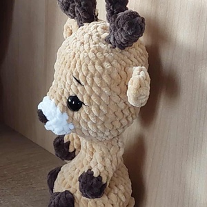 Csutka - horgolt szarvas 22 cm - játék & sport - plüssállat & játékfigura - más figura - Meska.hu