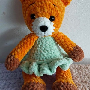 Huncutka - horgolt róka 28 cm - játék & sport - plüssállat & játékfigura - róka - Meska.hu Huncutka - horgolt róka 28 cm - játék & sport - plüssállat & játékfigura - róka - Meska.hu